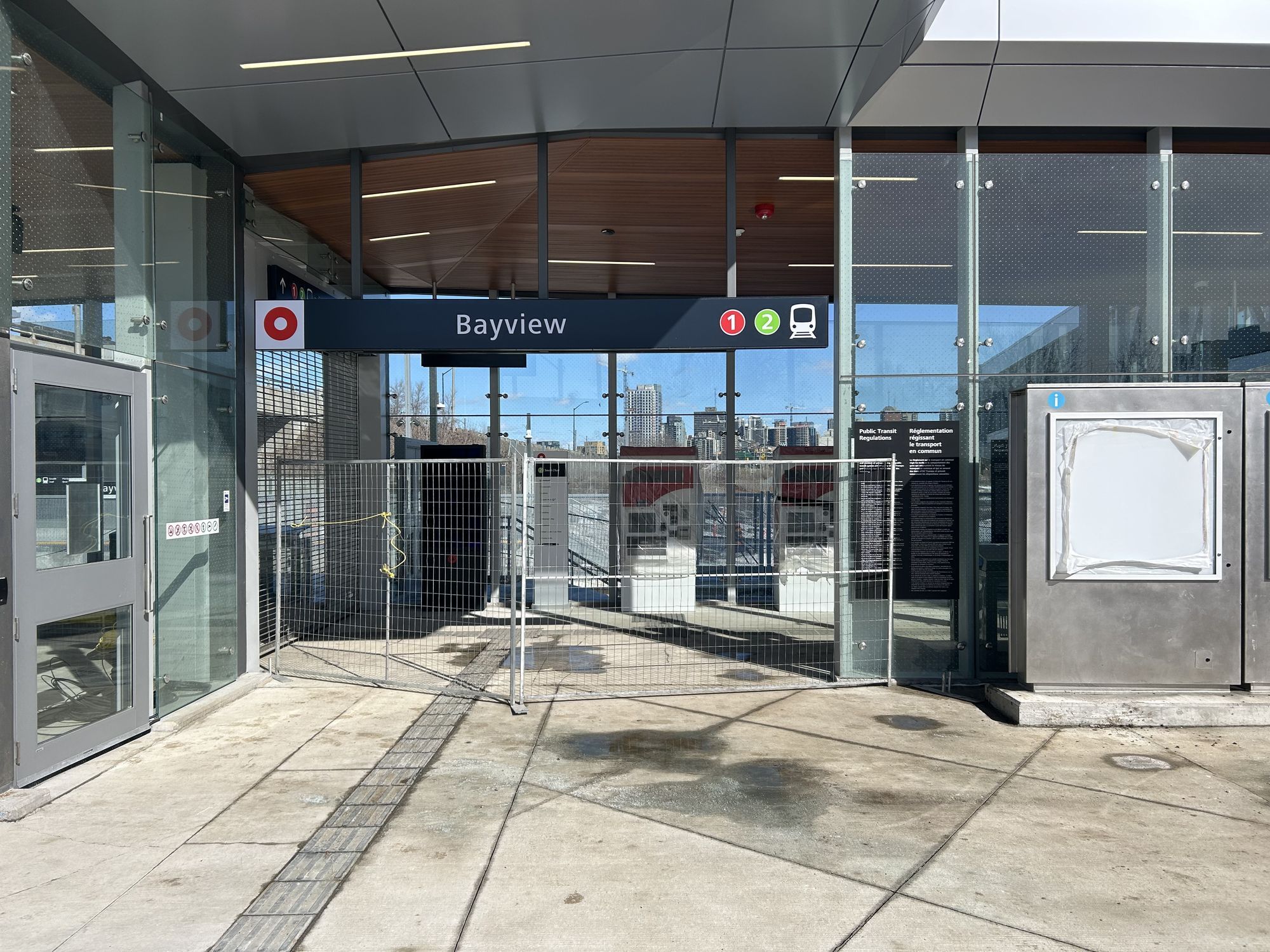 Snapshot of Bayview Station - February 26, 2024